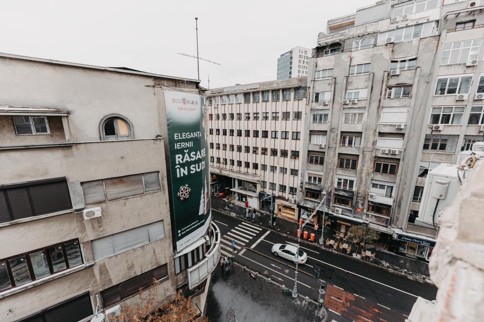 Apartament Piata Amzei 1 Boekarest Buitenkant foto