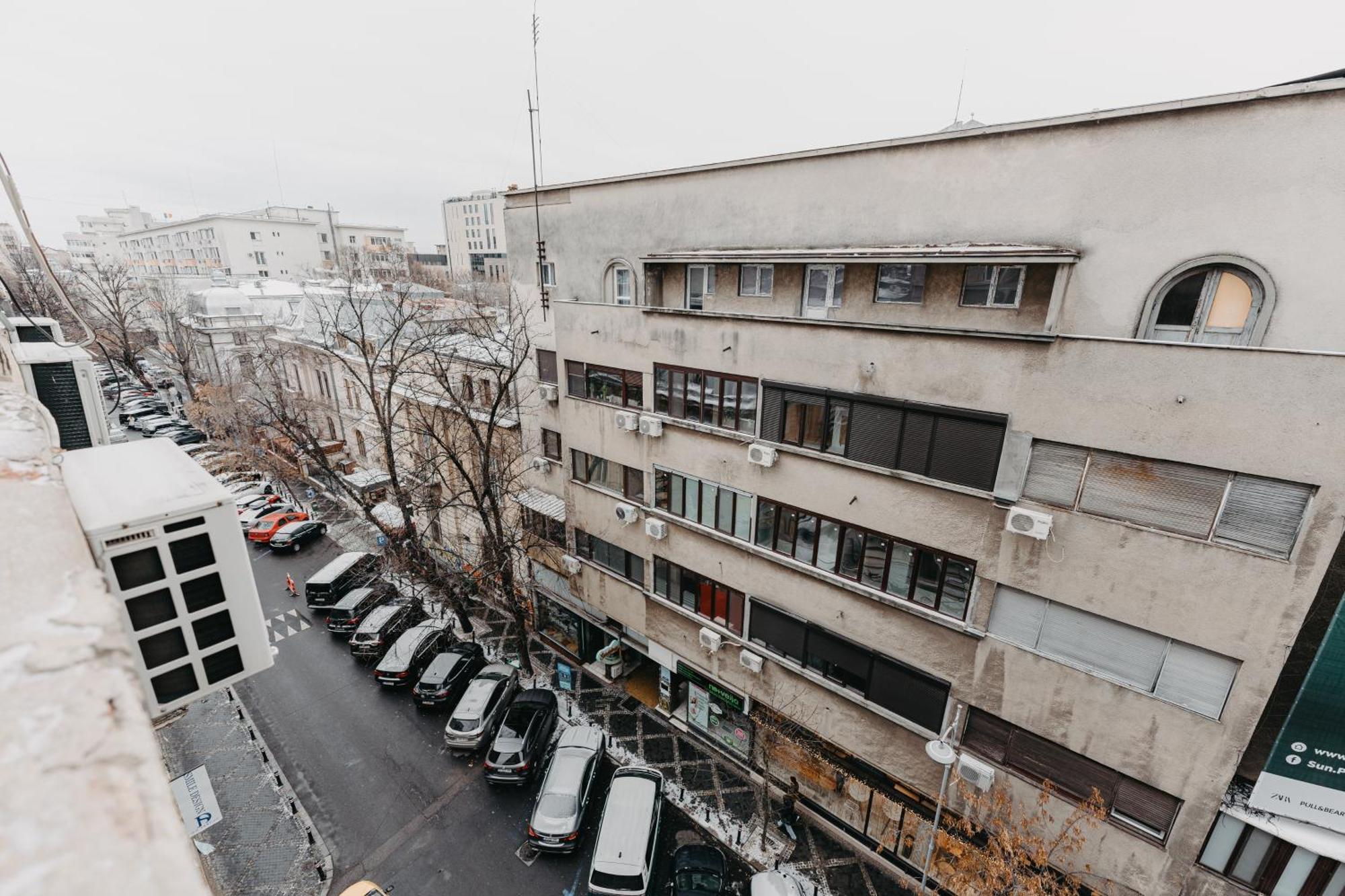 Apartament Piata Amzei 1 Boekarest Buitenkant foto